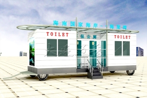 宜春拖车式环保移动厕所