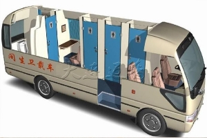 赤峰大巴车环保移动厕所